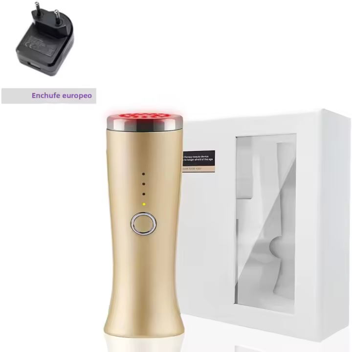 Terapia De Luz Roja LED 625/825nm Cuidado De Belleza Infrarrojo Tensión De Piel Anti Envejecimiento Levantamiento Facial Lanzador De Luz Masajeador - 1
