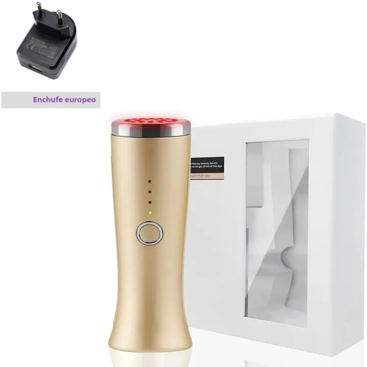 Terapia De Luz Roja LED 625/825nm Cuidado De Belleza Infrarrojo Tensión De Piel Anti Envejecimiento Levantamiento Facial Lanzador De Luz Masajeador - 1