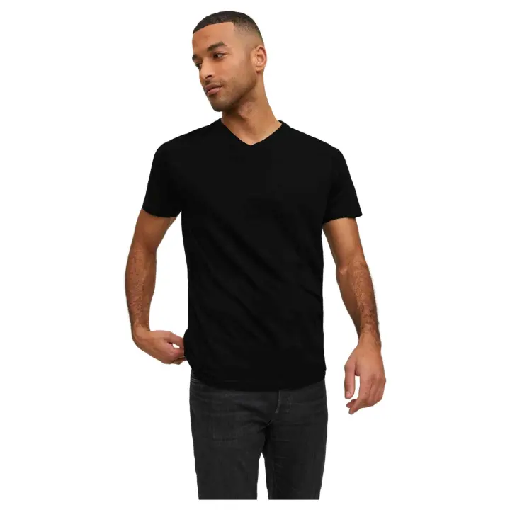 Camiseta de Manga Corta Jack&Jones  para hombre en color negro - 1