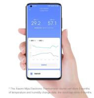Termómetro-higrómetro Inteligente Xiaomi Mijia Con Pantalla De Tinta Monitor De Humedad Inteligente Recordatorio Modo Bebé Enlace Inteligente - details 15