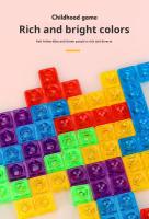 Juego De Rompecabezas Tetris Mutado Bloques De Construcción Inteligentes Tablero De Juego Educativo Para Niños Regalo De Día Del Niño - details 4