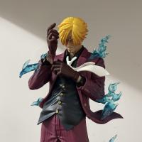 Figuras De Acción One Piece Straw Hat Pirates PVC Luffy Zoro Nami Usopp Robin Sanji Estatua De Escritorio Regalo Para Fans - details 10