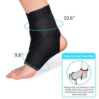 Mordaza De Tendón De Aquiles Ajustable Y Transpirable Soporte Ergonómico Para Pies Tamaño 33.2 * 20cm Para Running Baloncesto Voleibol - details 4