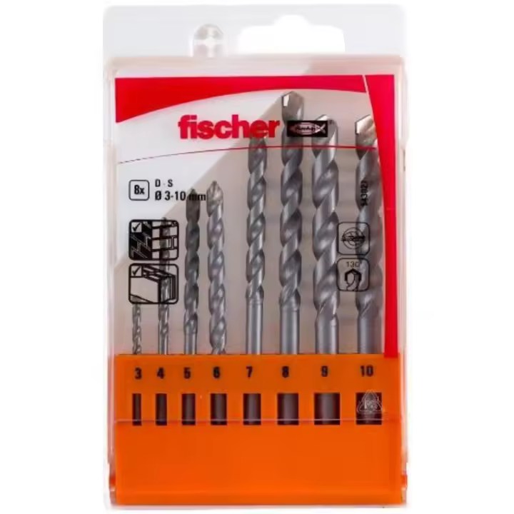 ESTUCHE 8 BROCAS PERCUSION S - 1