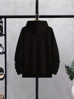 Sudadera De Deporte Casual Para Hombre Con Capucha Y Estampado De Chicago USA Suéter De Poliéster Cálido Y Cómodo Para Otoño E Invierno - details 3