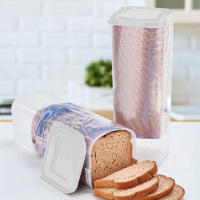 Contenedor De Pan Con Tapa Airtight Y Dispensador De Tostadas En Plástico ABS Para Almacenamiento Fresco De Pan De Panadero - details 12