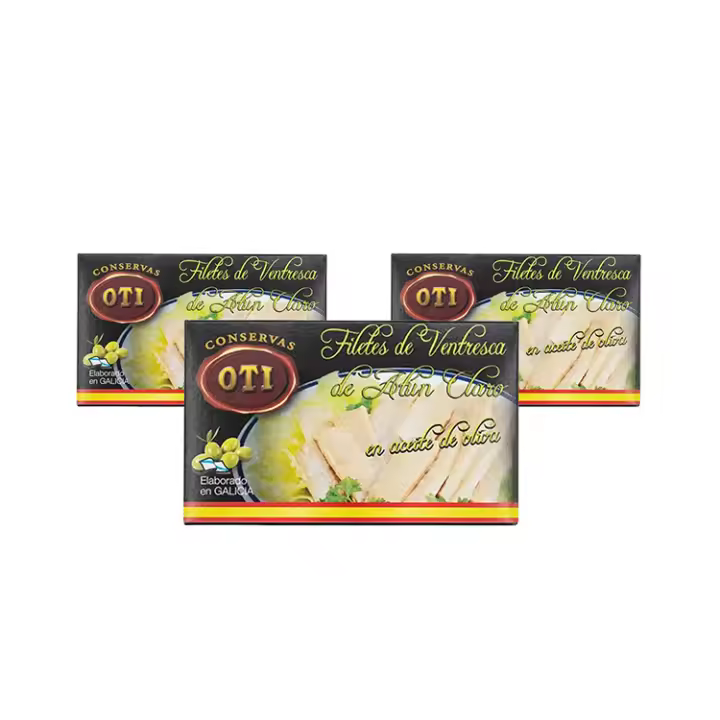 Ventresca de Atún Oti en aceite oliva 120gr - 1