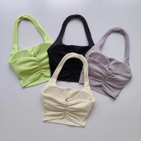 Sujetador deportivo con espalda descubierta para mujer, Top corto de entrenamiento, Sexy, atlético, para gimnasio y Yoga - details 0