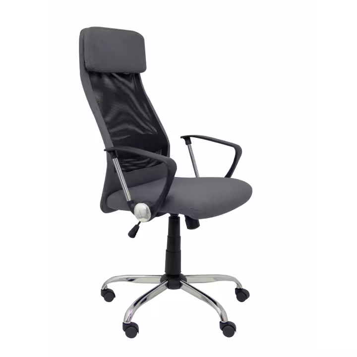 Silla Ergonómica Piqueras Y Crespo con Respaldo Alto y Malla Transpirable - 1
