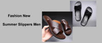 Sandalias Para Hombre Ajustables De Color Sólido Con Suela De Goma Duradera Y Comodidad Respirable PU Para Caminar Al Aire Libre - details 1