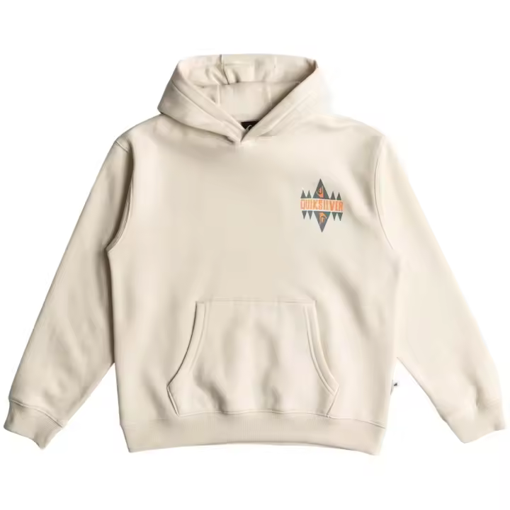 Sudadera con Capucha Quiksilver Screen para niños en color blanco - 1