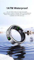 Anillo Inteligente R11C Con Pantalla De Mostrador Y Monitoreo De Salud Gestos De Pulsera Para Video/Tiktok Resistente Al Agua 1ATM Para Android IOS - details 10