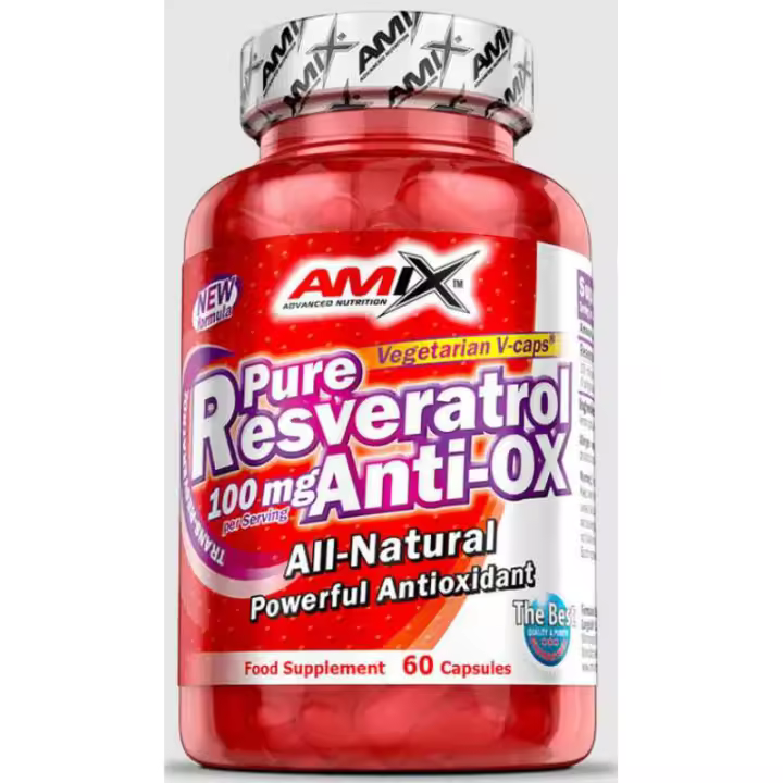 Amix Pure Resveratrol Anti-ox 60  Cápsula - 1
