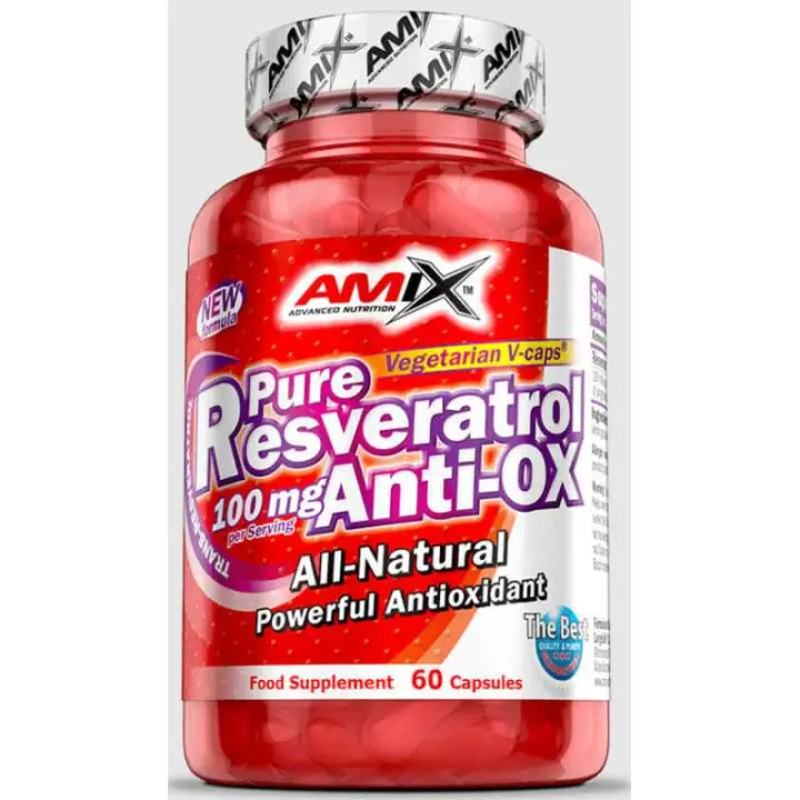 Amix Pure Resveratrol Anti-ox 60  Cápsula - 1