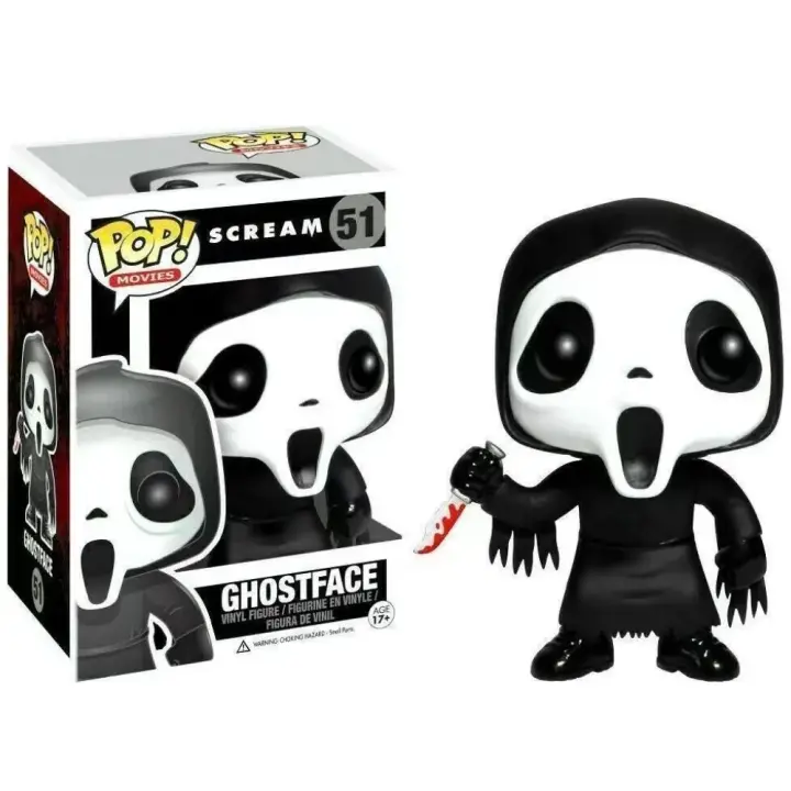 Figura Coleccionable Funko Pop! Vinilo: Scream - Ghost Face #51  Película de Terror - 1
