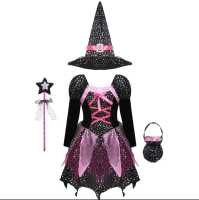 Disfraz de Bruja para Niñas Halloween - details 0