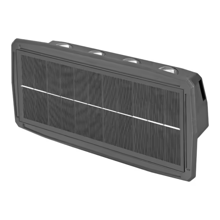 Aplique solar led 400lm 8w 3.000k - 1