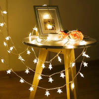 Luces De Estrella LED Para Navidad Y Bodas 1.5m/3m/6m/10m Caja De Batería Iluminación De Cortina De Aire Para El Hogar Y Fiestas - details 3