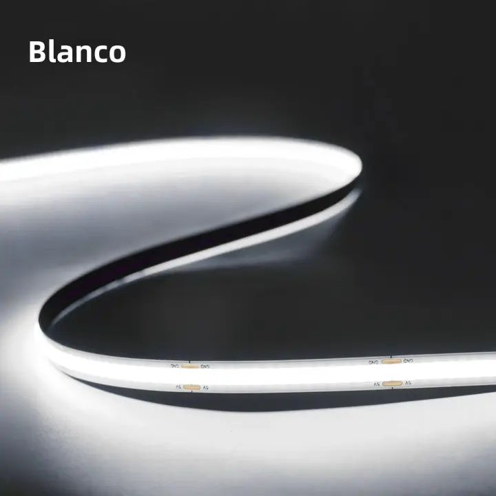 Tira De LED COB 5V USB Con Sensor De Movimiento PIR 320LEDs/M Flexible Para Iluminación Nocturna De Escaleras Armario Cocina 1M 2M 3M 5M - 1