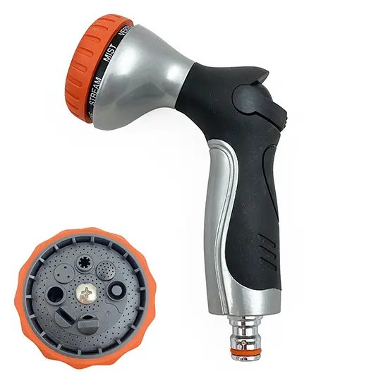 Orework Pistola de Riego Profesional de 8 Posiciones para Uso Intensivo - 1