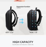 Mochila Heroic Knight Para Hombre 17 Pulgadas Negra Impermeable Con USB Y Compartimento Para Laptop Compatible Con 17.3 Pulgadas Bolsa De Viaje Expansible De Negocios Con Almacenamiento Organizado Y Protección - details 4