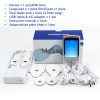 Estimulador Muscular Eléctrico Con 16 Modos Doble Canal EMS TENS Terapia Física Masajeador Corporal Electroestimulador Para Relajación - details 3