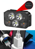 Linterna Frontal Recargable USB XPG+ Con Inducción Potente Y Luz LED Para Camping Pesca Y Trabajo Impermeable Y Alta Luminosidad - details 4