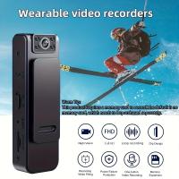 Cámara de visión nocturna gran angular, cámara portátil con audio USB para grabación prolongada, grabadora de video para reuniones con micrófono, ciclismo, deportes, viajes. No necesita WiFi, no incluye tarjeta TF/SD. - details 1