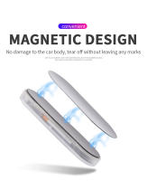 Lámpara De Lectura Para Techo De Coche LED Mini Toque Recargable Por USB Iluminación Interior Portátil Para Camper - details 11