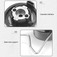 Adaptador De Butano Con Soporte Para Estufa De Camping Conversor De Gas Joint Valvula De Salida Adaptador De Botella De Aluminio Y Acero Inoxidable - details 9