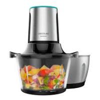 Cecotec 4186 ChopBeat 1500 TitanBlack Steel. Picadora de Carne y Verduras Eléctrica con 600 W 4 Cuchillas de Titanio Negro Bol de Acero Inoxidable de 1 5 L y 2 Velocidades 4186 - details 0