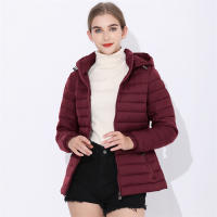 Abrigo De Panales Con Capucha Para Mujer COUTUDI Ligero Y Caliente Ropa De Invierno Casual Con Capucha Antigolpes Moda Outerwear Para Mujer Tallas S/M/L/XL/2XL Colores Negro Rojo Azul - details 11