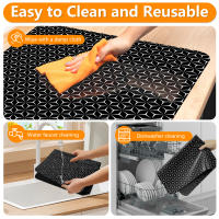 Alfombrilla De Inducción Silicone Protector De Horno Resistente Al Calor No Deslizante Tamaño 30.8x20.5 Pulgadas Cubierta Para Estufa Eléctrica Accesorio De Decoración Para Mesa - details 4