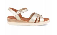 Sandalias Mujer de Piel con Plataforma y Detalle de Yute | Colección Confort 4854 Luce un estilo impecable este verano sin renunciar al bienestar de tus pies. Estas sandalias  españolas Digo Digo combinan una estética moderna con materiales de primera - details 0