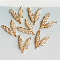 10pcs Botones De Aluminio Con Diamantes Y Perlas Para Decoración De Invitaciones De Boda Y Ropa Accesorios De Joyería Para Niñas - details 43
