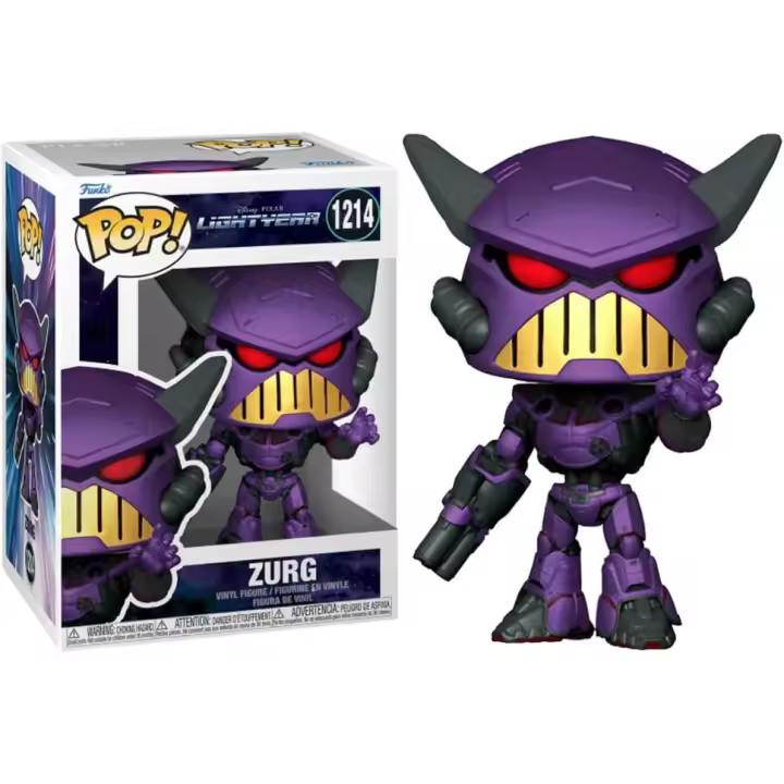 Funko POP! Disney: Lightyear - Zurg - Figuras Miniaturas Coleccionables Para Exhibición - Idea De Regalo - Mercancía Oficial - Juguetes Para Niños Y Adultos - Fans De Movies - MR POPYE - 1