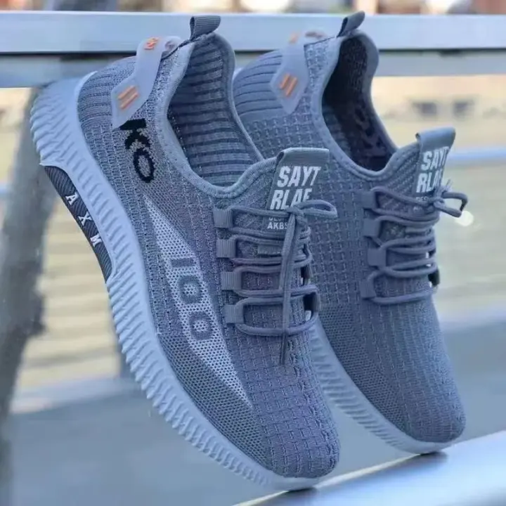 Nuevos zapatos casuales de verano para hombre, zapatos deportivos de malla transpirable para hombre, cómodos, modernos y versátiles. - 1