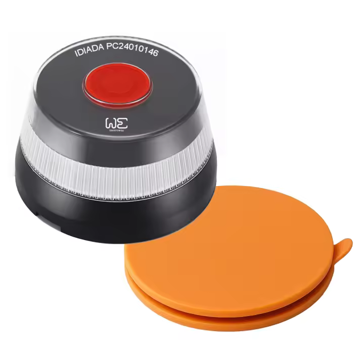 Luz Emergencia Coche DGT 3.0 (Obligatoria) Homologado Geolocalización Conectada Luz avería Coche GPS y Base Imantada Soporte UNIVERSAL - 1