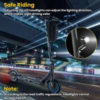 HONEYWHALE E9 Patinete Scooter Eléctrico, Motor 350W, Batería 36V 7.5Ah, Neumáticos de 8.5'', Velocidad Máxima de 20km/h, Autonomía Máxima de 25km, IP54, Control por APP, Frenos Dobles, Adecuado para Actividades al Aire Libre, Certificación ABE - details 4