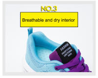 Zapatos Casuales Para Mujer Suela Antideslizante Transpirable De Encaje Y Malla Con Cordones Elásticos Antideslizantes Y Suaves Para Caminar - details 5