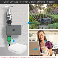 MOES Juego De Riego Inteligente ZigBee Con Timer De Agua Y Filtro De Retardo De Lluvia Control Remoto Compatible Con Alexa Y Google Home - details 7