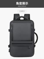 Bolsa para portátil de 17 pulgadas para hombre, mochila Extensible de viaje de negocios con puerto de carga USB y diseño impermeable de gran capacidad, 36-55L - details 15