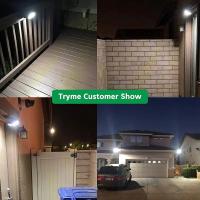 Lámpara Solar LED Para Jardín Exterior Con Sensor De Movimiento Y 3 Modos Impermeable Para Camping Instalación En Valla Escenario De Calle - details 7