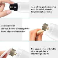 Cortauñas Eléctrico Para Perros Y Gatos Recargable USB Con Luz LED Para Mascotas Ruido Bajo Herramientas De Aseo De Pies - details 11