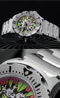 Reloj De Pulsera Mecánico Para Hombre ADDIESDIVE Lujo Esqueleto Automático Vidrio De Zafiro BGW9 Luminoso Diver 200m Acero Inoxidable - details 10