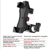 Soporte Universal Para Teléfono Móvil En Manillar De Motocicleta Y Bicicleta Montaje De Espejo Retrovisor Para iPhone Samsung - details 6