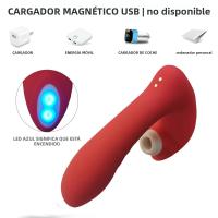 Vibrador Para Mujeres Con Estimulación De Los Puntos G Y Líbido 10 Modos Masajeador De Clítoris Dildo Ajustable De Silicona - details 1