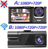 Cámara DVR De Coche WIFI 3 Canales Dash Cam Registrador Interior De Vehículo Mini Registrator FHD 1080P Video Recorder - details 0