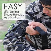 Torniquete Táctico De Emergencia Con Cinta Unipersonal Equipamiento Médico De Primeros Auxilios Para Caminatas Camping Viajes Deportes Al Aire Libre - details 1