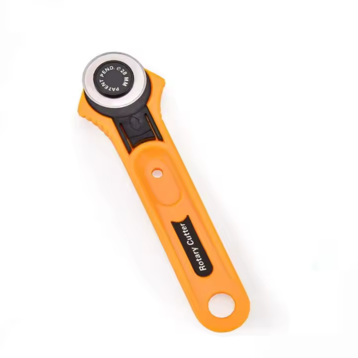 Cuchillo de rollo de 28mm, tela de Corte, Papel, Telas artesanales, cortador giratorio - 1